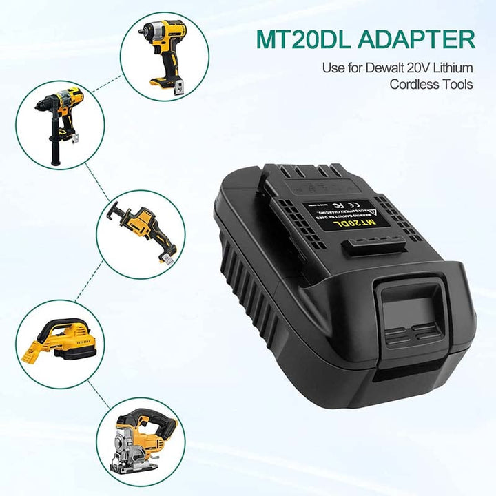 Makita 18V to DeWalt 20V Battery Adapter | Powuse
