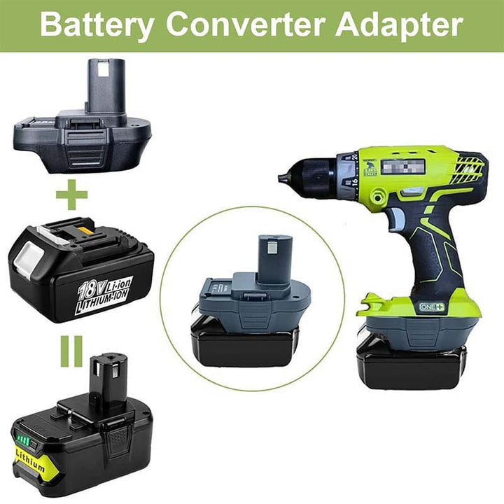 Makita 18V to Ryobi 18V Battery Adapter | Powuse