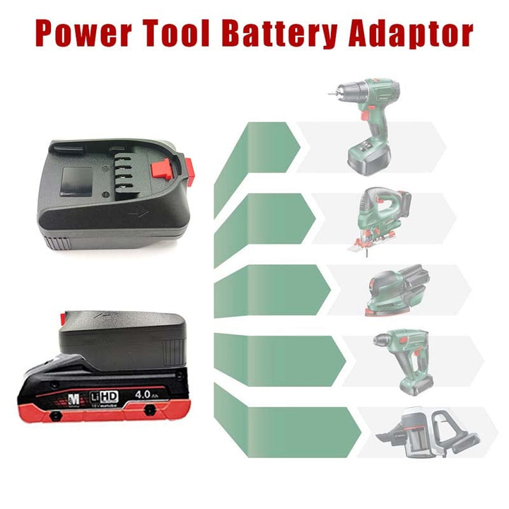 Metabo 18V to Bosch PBA 18V Battery Adapter | Powuse