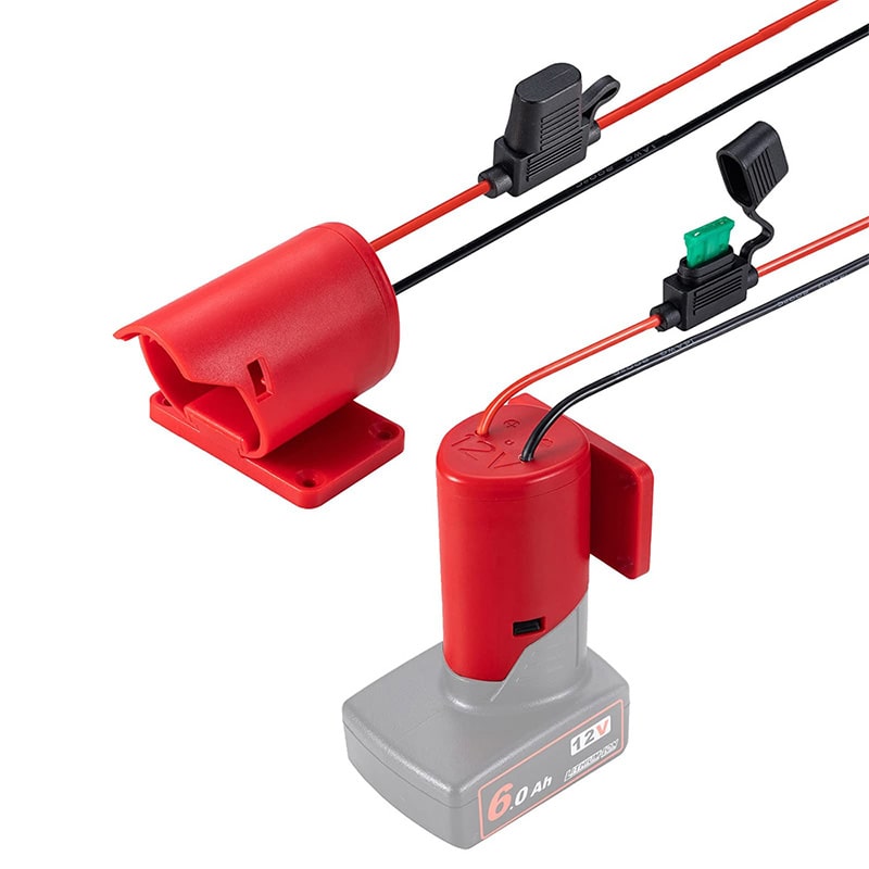 Milwaukee M12 Battery Power Wheels Adapter with Fuse Powuse