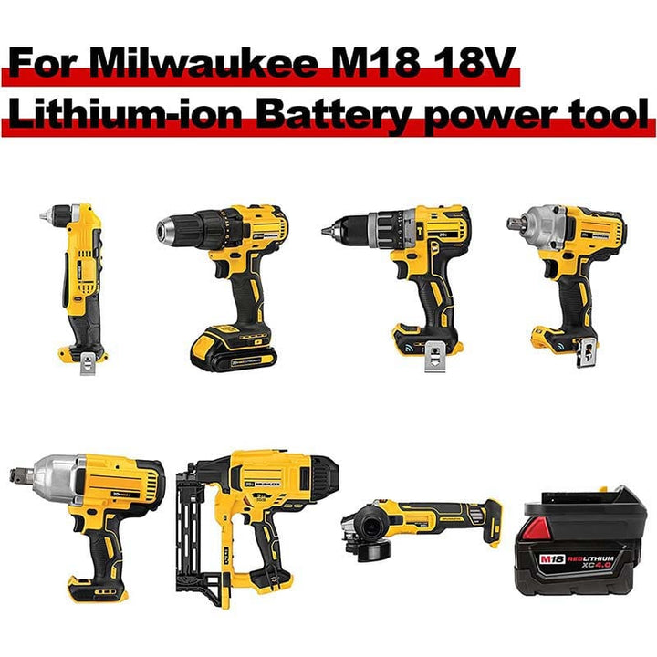 Milwaukee 18V to DeWalt 20V Battery Adapter | Powuse