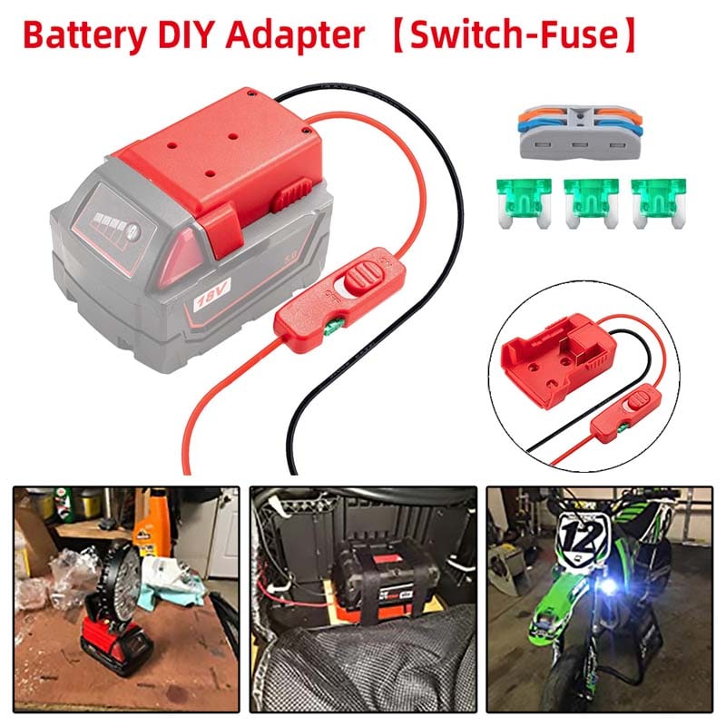 Milwaukee Battery Adapter Reviews Packs Power Wheel Adapter For