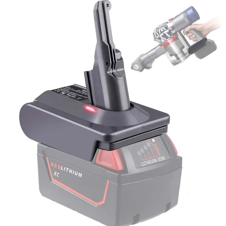 Milwaukee 18V to Dyson V8 Battery Adapter | Powuse