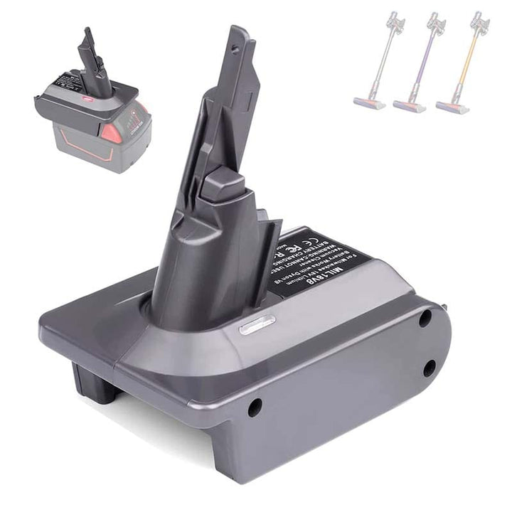 Milwaukee 18V to Dyson V8 Battery Adapter | Powuse