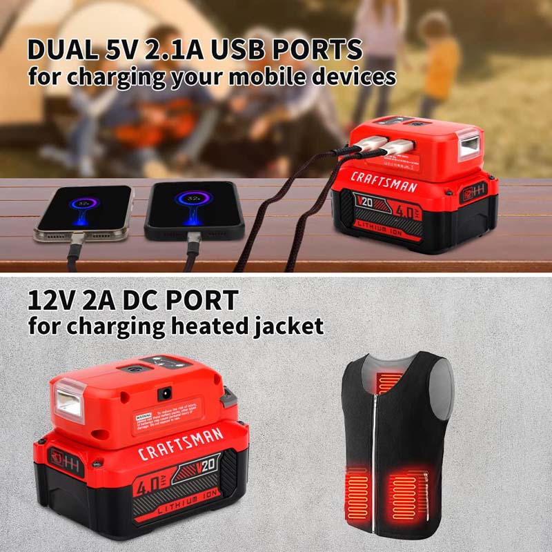 High Quality Battery Charger For Craftsman V20 20V MAX Series Li-ion Battery  