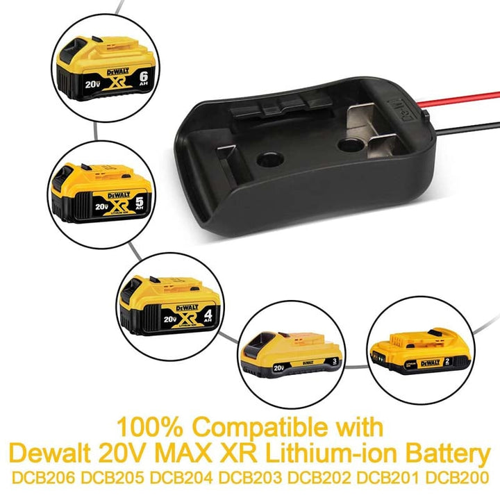 Dewalt 18V/20V MAX Battery Power Wheels Adapter | Powuse