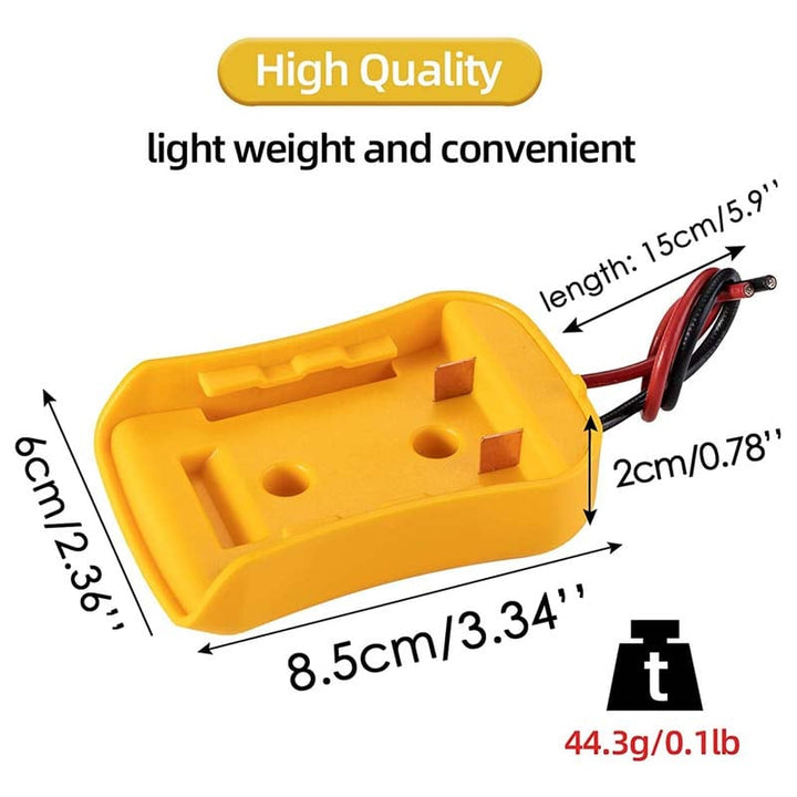 Dewalt 18V/20V MAX Battery Power Wheels Adapter | Powuse