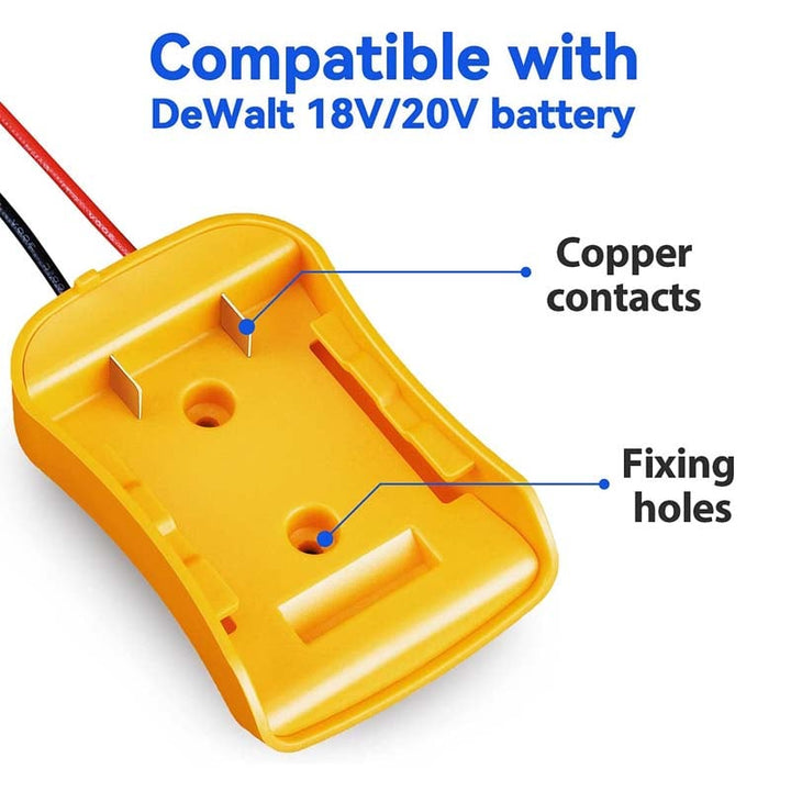Dewalt 18V/20V MAX Battery Power Wheels Adapter | Powuse