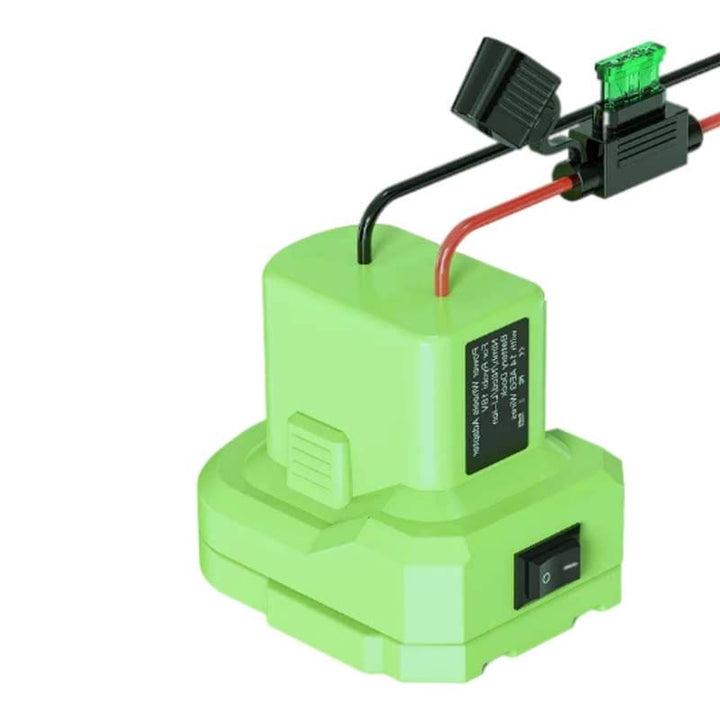 Ryobi One+ 18V Battery Power Wheels Adapter with Switch & Fuse | Powuse